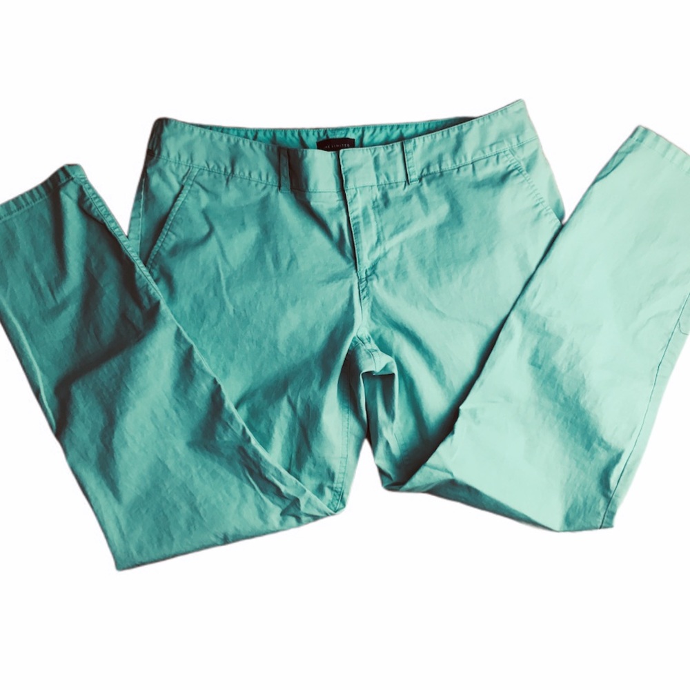 The Limited Mint Green Pistachio Khaki Chino Crop